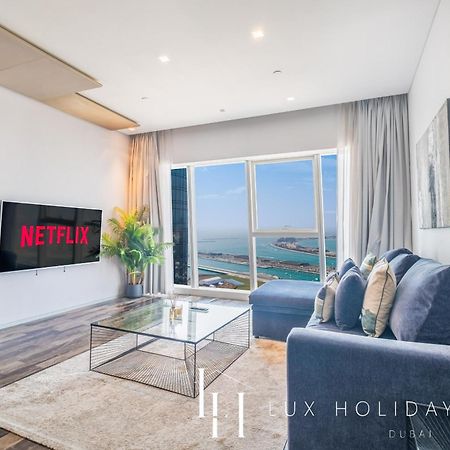 Lux - Lavish Suite With Full Palm Jumeirah View 1 Дубай Экстерьер фото
