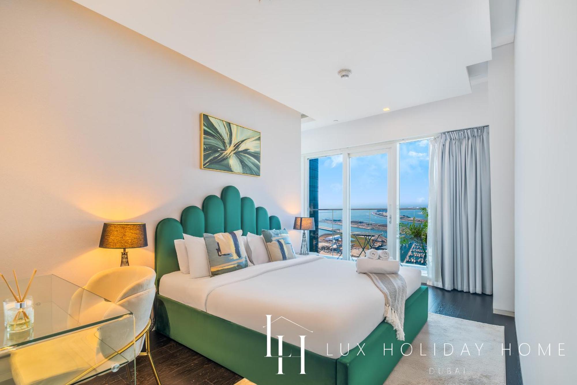 Lux - Lavish Suite With Full Palm Jumeirah View 1 Дубай Экстерьер фото