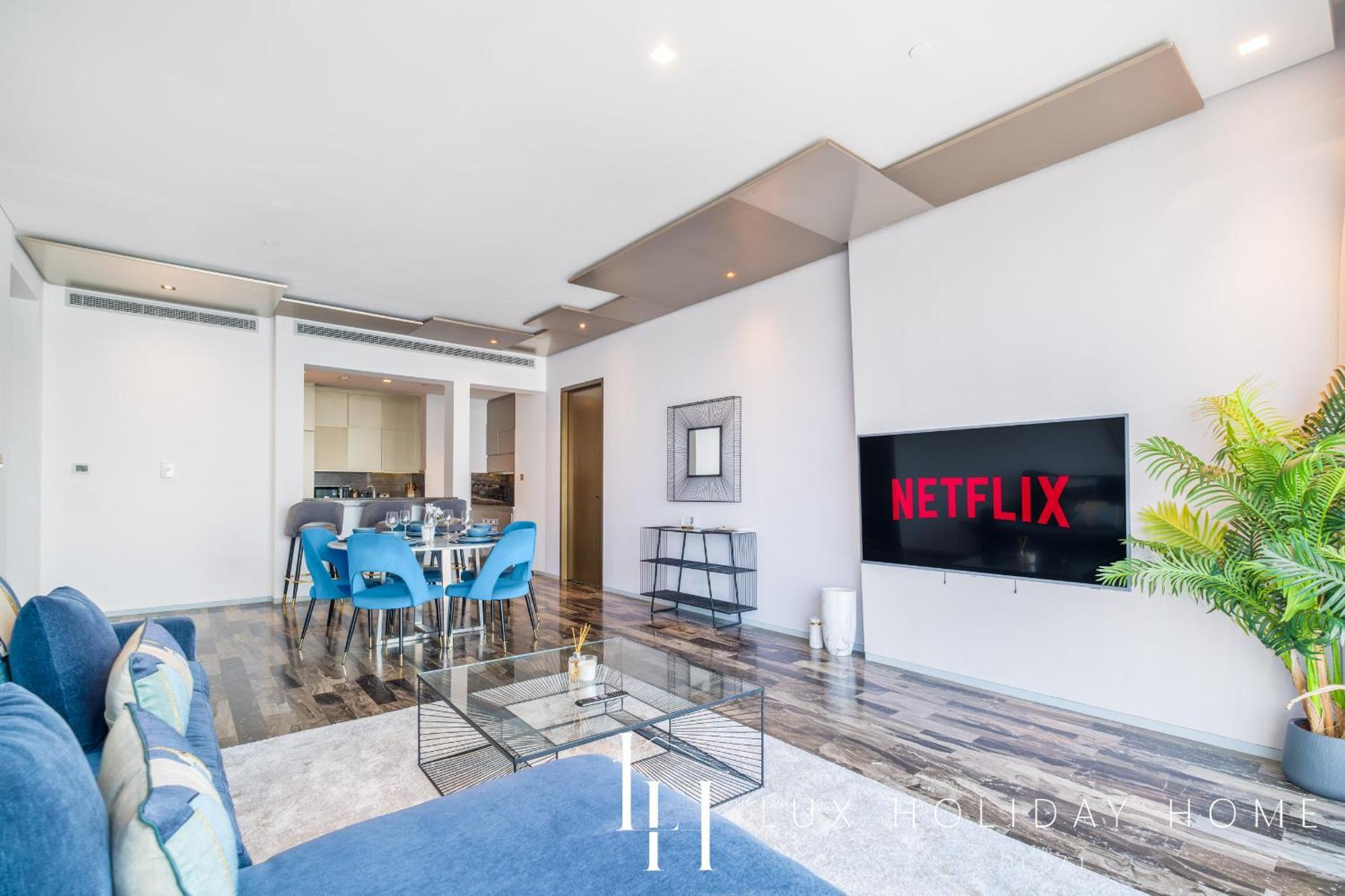 Lux - Lavish Suite With Full Palm Jumeirah View 1 Дубай Экстерьер фото