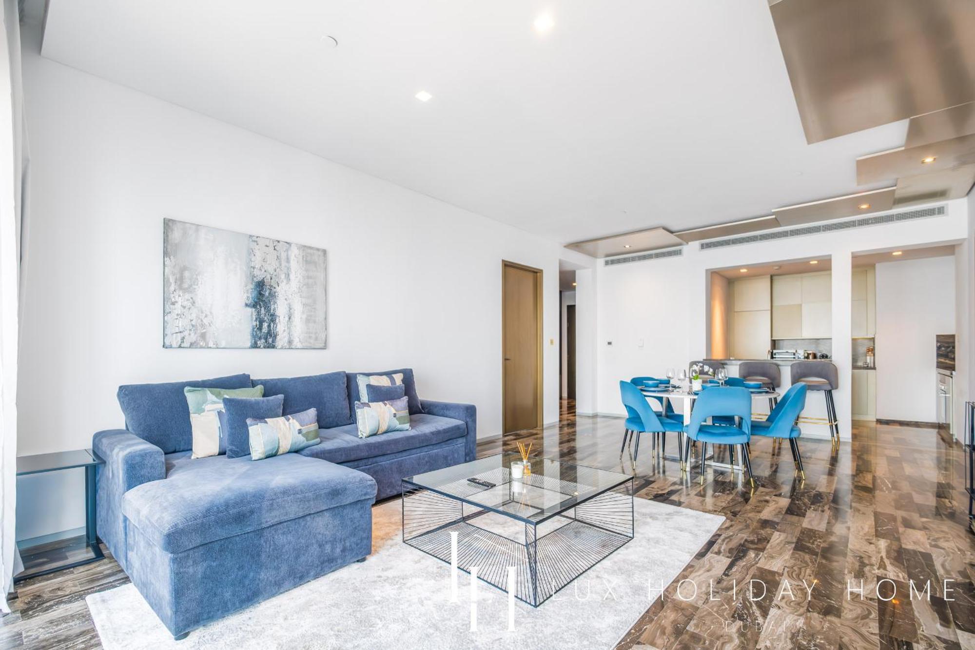 Lux - Lavish Suite With Full Palm Jumeirah View 1 Дубай Экстерьер фото