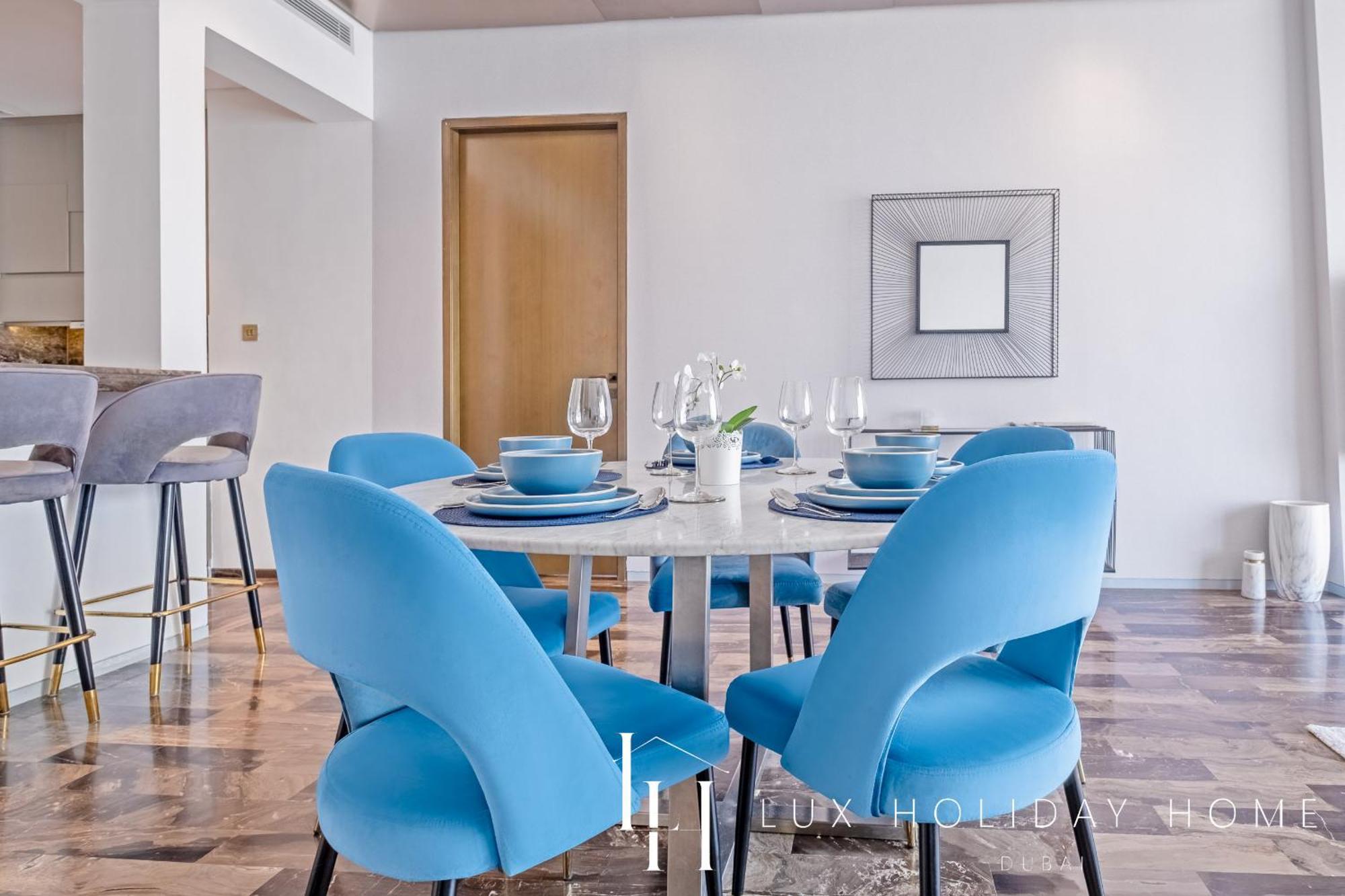 Lux - Lavish Suite With Full Palm Jumeirah View 1 Дубай Экстерьер фото