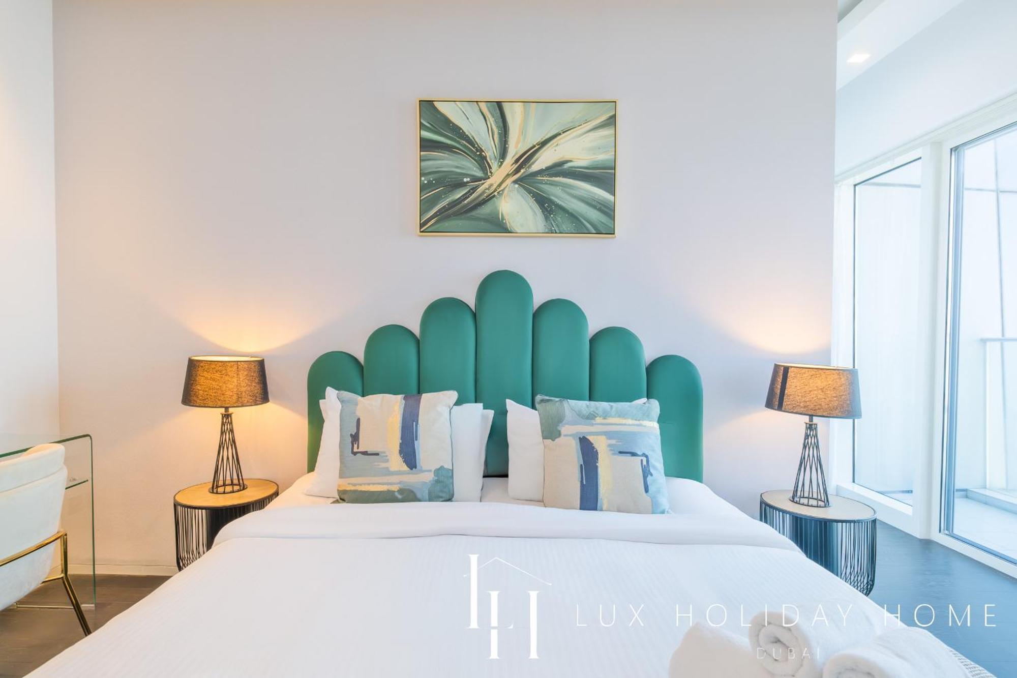 Lux - Lavish Suite With Full Palm Jumeirah View 1 Дубай Экстерьер фото